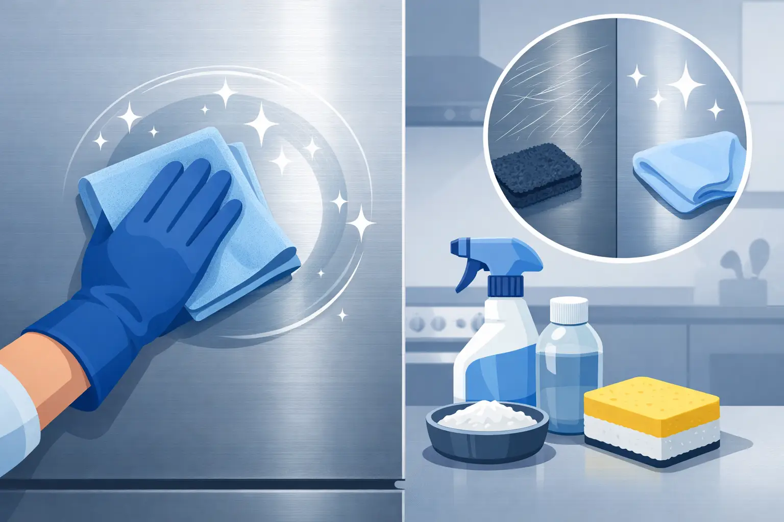 How to Clean Stainless Steel Without Scratches