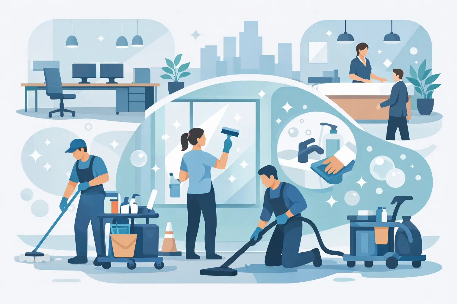 What Does Commercial Cleaning Include?