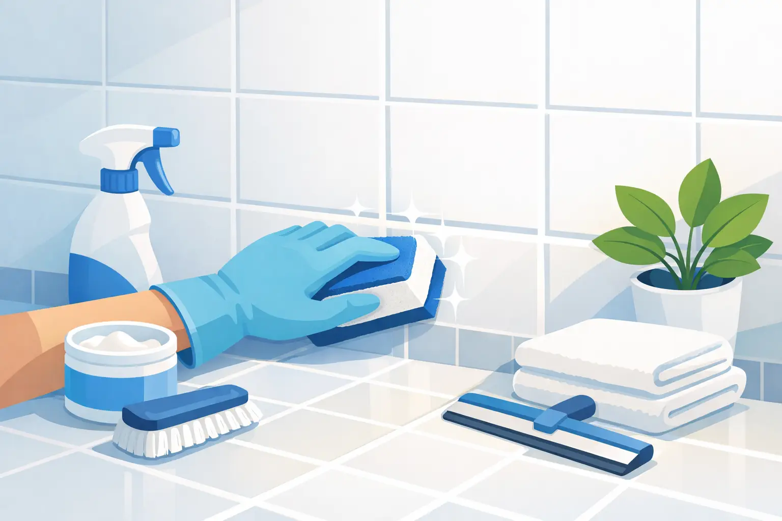 How to Keep White Grout Looking New