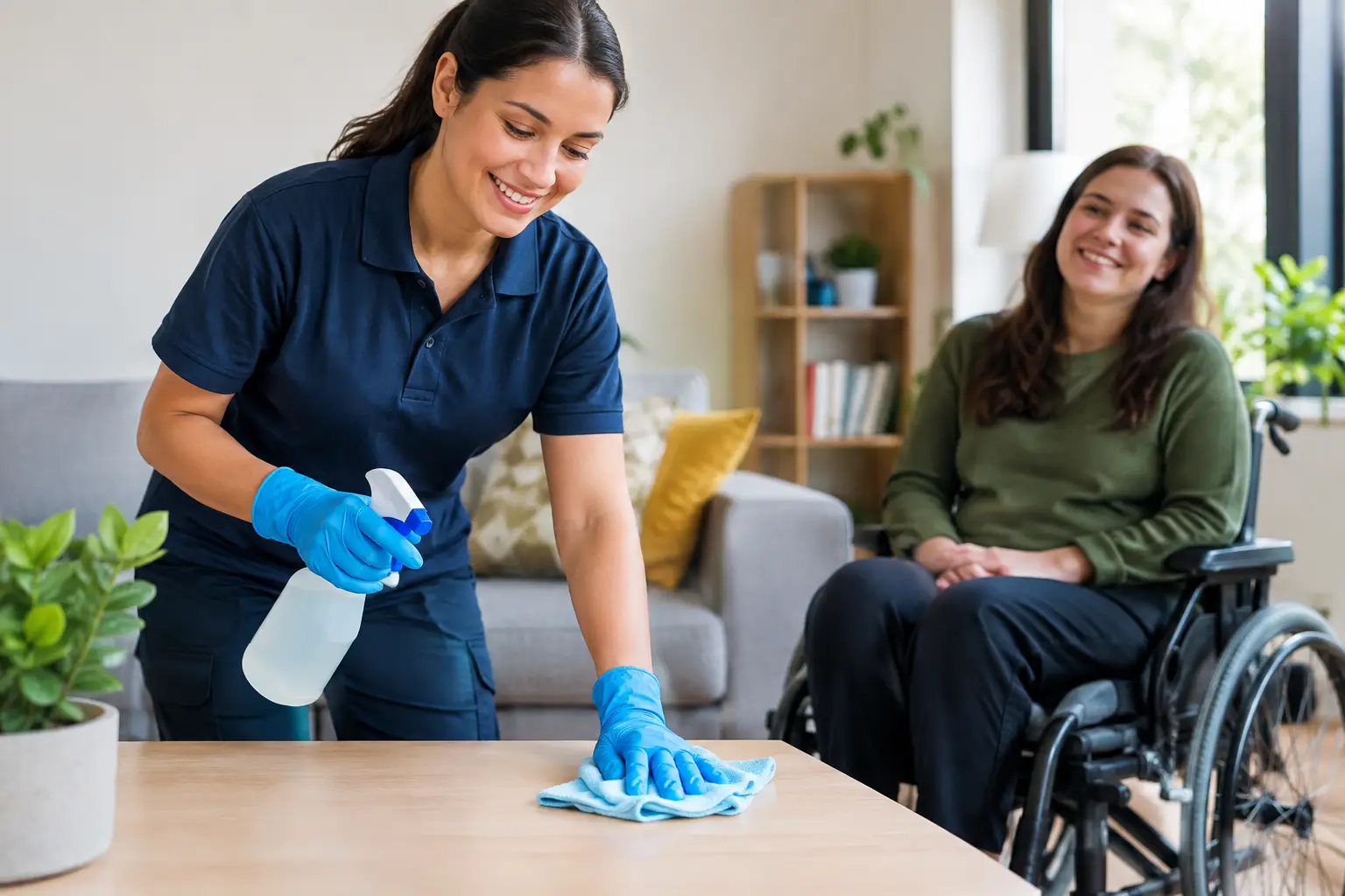 An NDIS Cleaning Support Case Study in Care